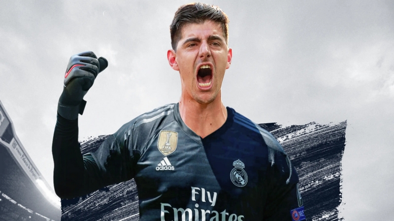 Thibaut Courtois là thủ môn Real số 1 hiện nay